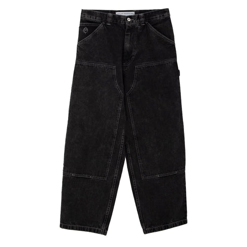 Polar Skate Co Big Boy Work Pants Silver Black Degli Uberti