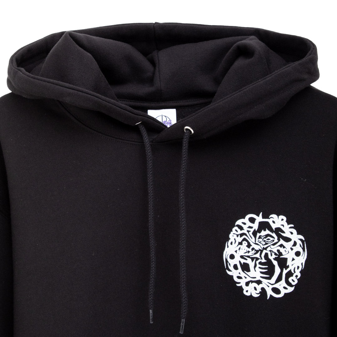 【POLAR SKATE CO】 HIJACK DAVE HOODIE [BLACK] Polar Skate Co. - HIJACK DAVE HOODIE BLACK – LE LABO STORE