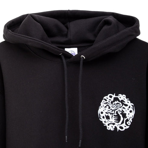 Polar Skate Co. Dave Hoodie Hijack Black POLDAVEHH Degli Uberti