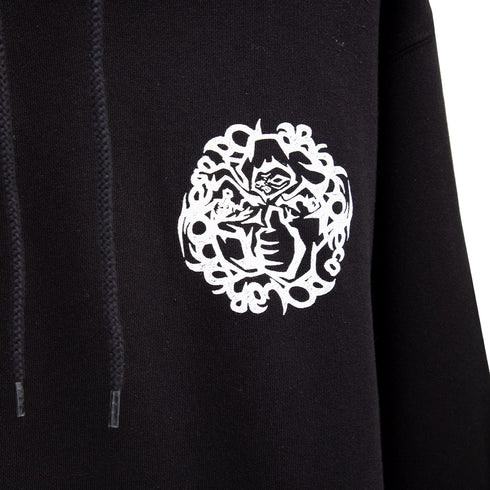 Polar Skate Co. Dave Hoodie Hijack Black POLDAVEHH Degli Uberti