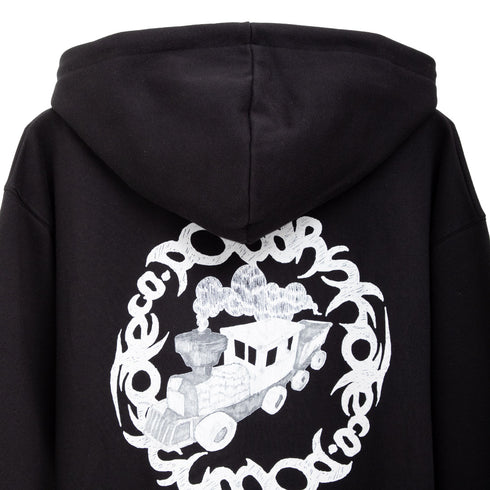 Polar Skate Co. Dave Hoodie Hijack Black POLDAVEHH Degli Uberti