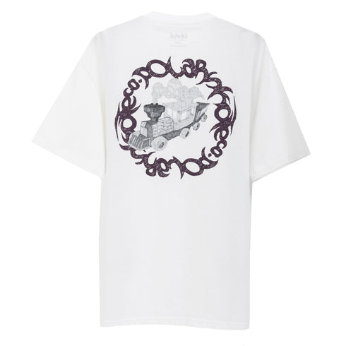 Polar Skate Co. Hijack Tee White POLTEE-HIJACK Degli Uberti