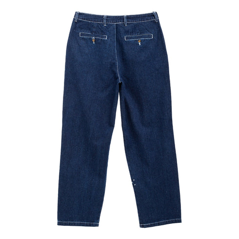 POP Company Hewitt Suit Pant Rinsed Denim POPSS24_04-001 Degli Uberti
