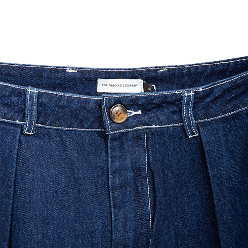 POP Company Hewitt Suit Pant Rinsed Denim POPSS24_04-001 Degli Uberti
