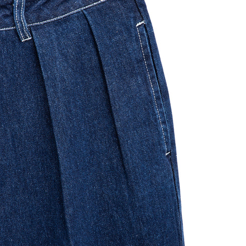 POP Company Hewitt Suit Pant Rinsed Denim POPSS24_04-001 Degli Uberti