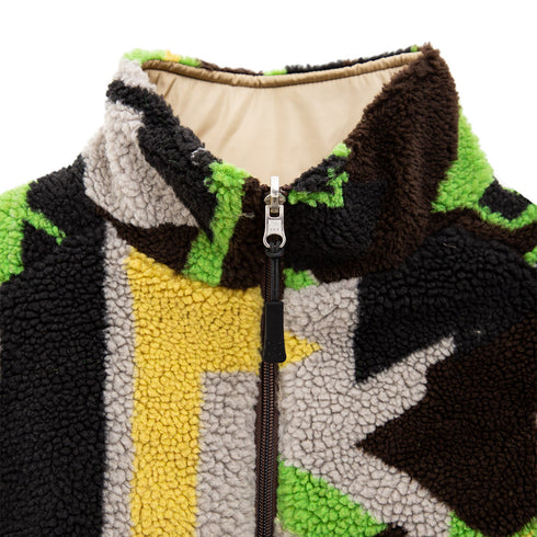 POP Trading Company Adam Reversible Jacket Delta Camo POPAW23_05-008 Degli Uberti