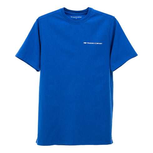 POP Trading Company Delta Logo T-Shirt Sodalite Blue POPAW23_02-011 Degli Uberti