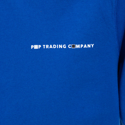 POP Trading Company Delta Logo T-Shirt Sodalite Blue POPAW23_02-011 Degli Uberti