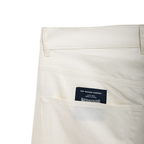 POP Trading Company DRS Linen Pant Off White POPSS24_04-007 Degli Uberti