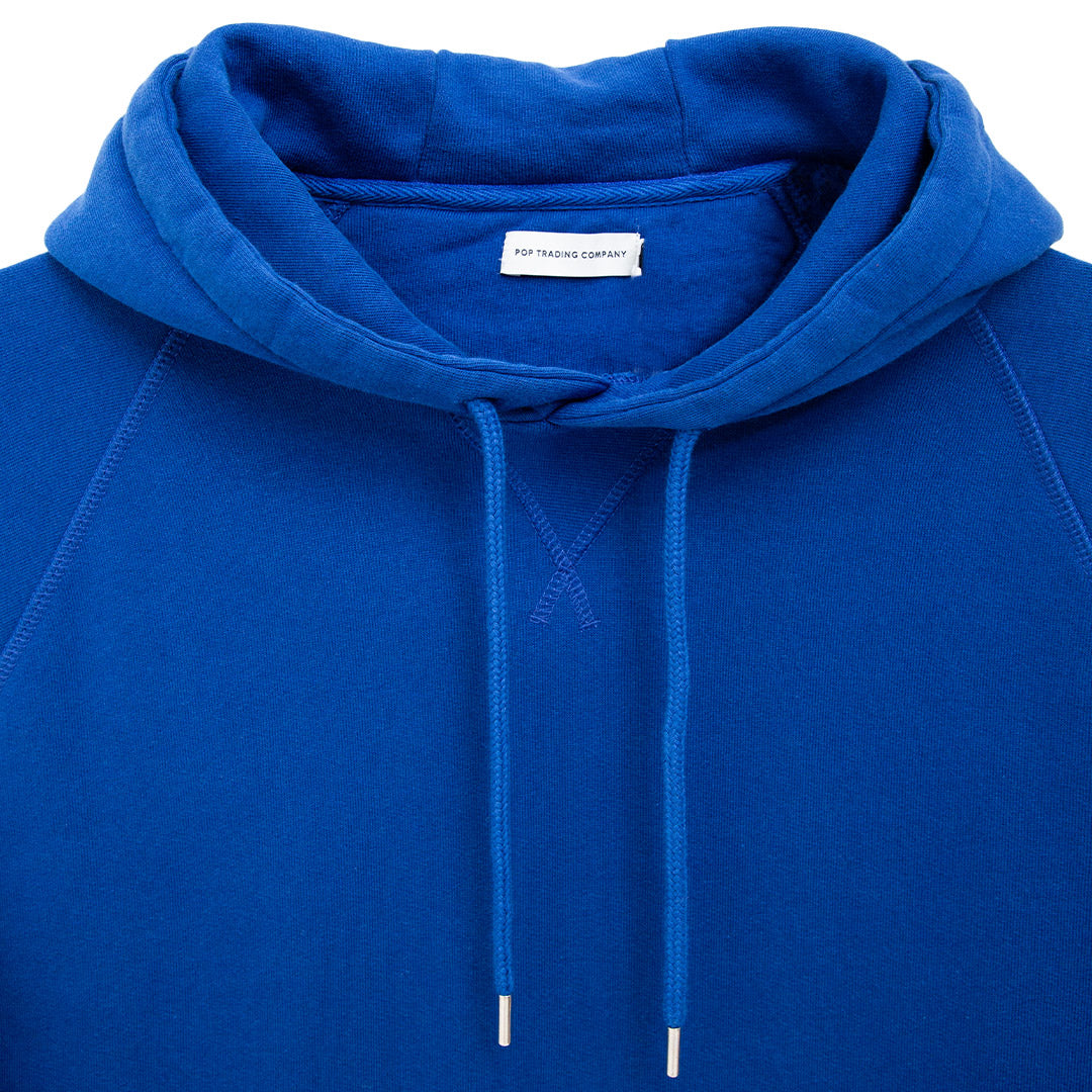 【POP TRADING COMPANY】 Pop Logo Hooded Sweat Sodalite Blue POP Trading Company Logo Hooded Sweat Sodalite Blue/Foliage