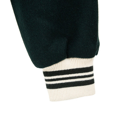 POP Trading Company Parra Varsity Jacket Pine Green POPAW23_05-009 Degli Uberti