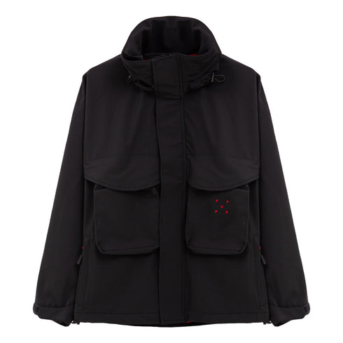 POP Trading Company Popshell Jacket Black POPAW24_05_003 Degli Uberti
