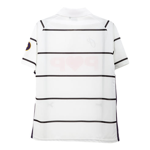 POP Trading Company Striped Sportif Shirt White POPAW24_02_023 Degli Uberti