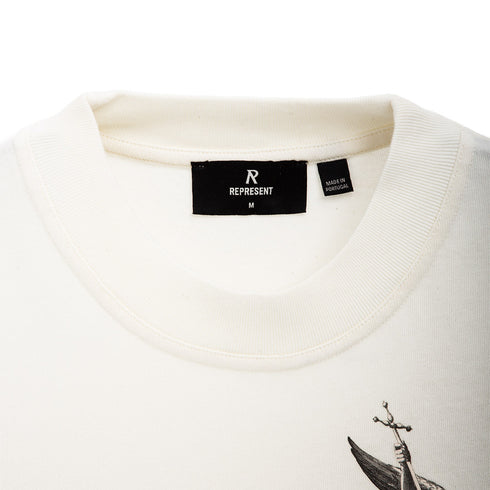 Represent Archangel T-Shirt Flat White MLM4650-072 Degli Uberti