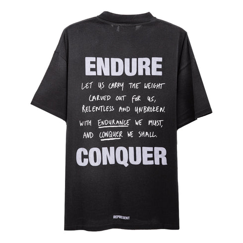 Represent Atlas T-Shirt Stained Black MLM4234-230 Degli Uberti