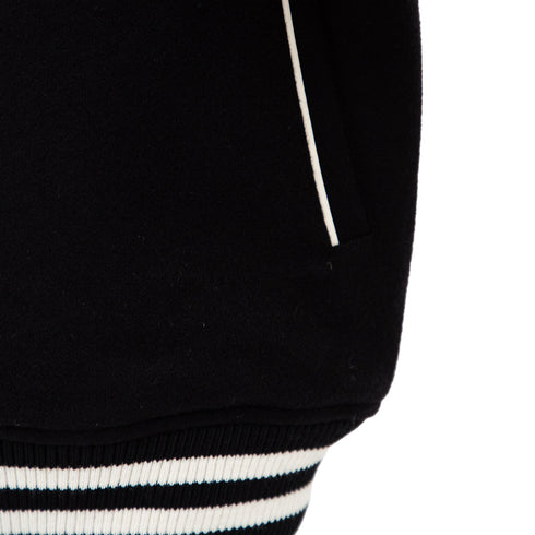 Represent Cherub Wool Varsity Jacket Jet Black W23REP_MJ1008-01 Degli Uberti