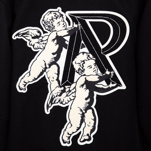 Represent Cherub Wool Varsity Jacket Jet Black W23REP_MJ1008-01 Degli Uberti