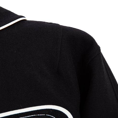 Represent Cherub Wool Varsity Jacket Jet Black W23REP_MJ1008-01 Degli Uberti