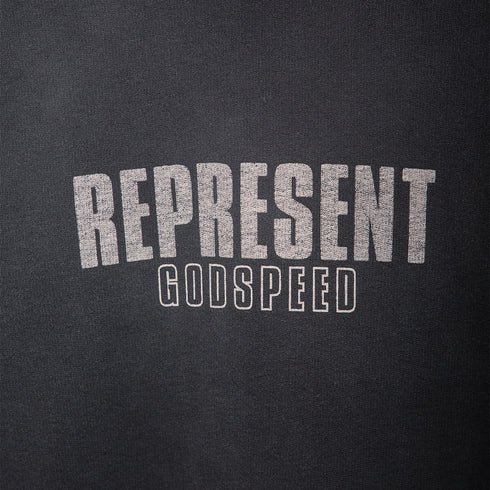 Represent Godspeed Hoodie Aged Black MLM4226 Degli Uberti
