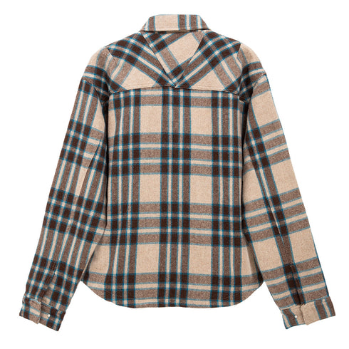 Represent Heavy Zip Shirt Brown Check W23REP_MO2001-73 Degli Uberti