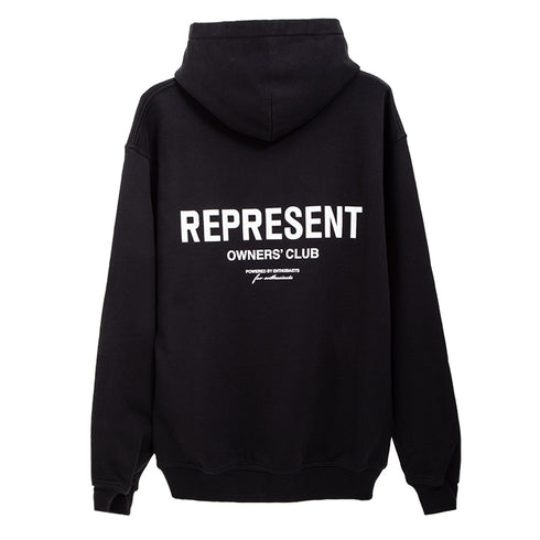 Represent Owners Club Hoodie Black W23REP_M04153-04 Degli Uberti