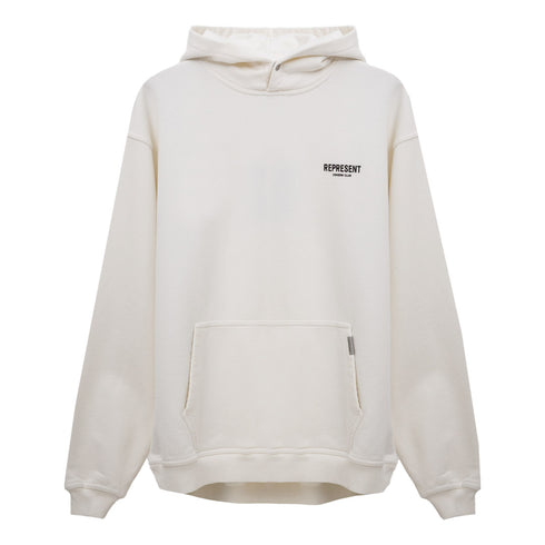 Represent Owners Club Hoodie Flat White OCM407-75 Degli Uberti