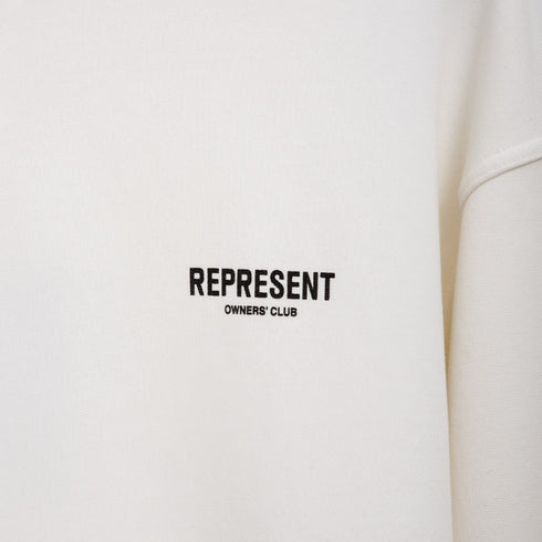 Represent Owners Club Hoodie Flat White OCM407-75 Degli Uberti