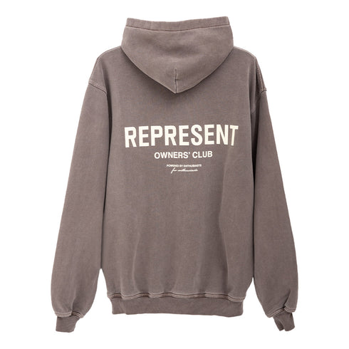 Represent Owners Club Hoodie Fog OC41114 Degli Uberti