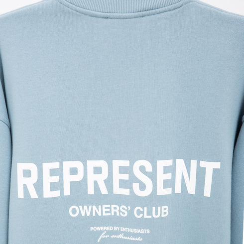 Represent Owners Club Sweater Powder Blue W23REP_MS4002-228 Degli Uberti