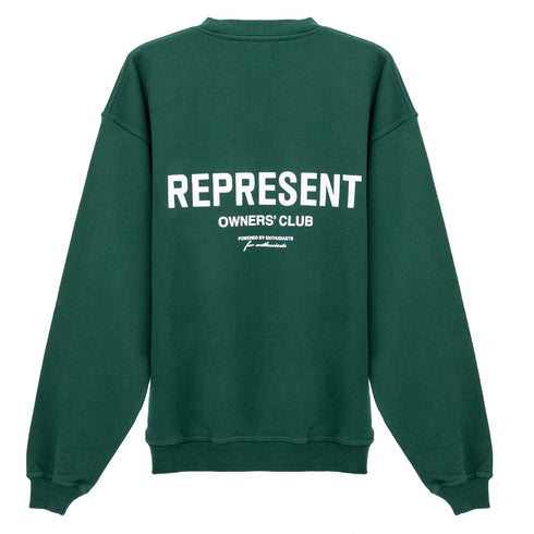 Represent Owners Club Sweater Racing Green W23REP_MS4002-228 Degli Uberti