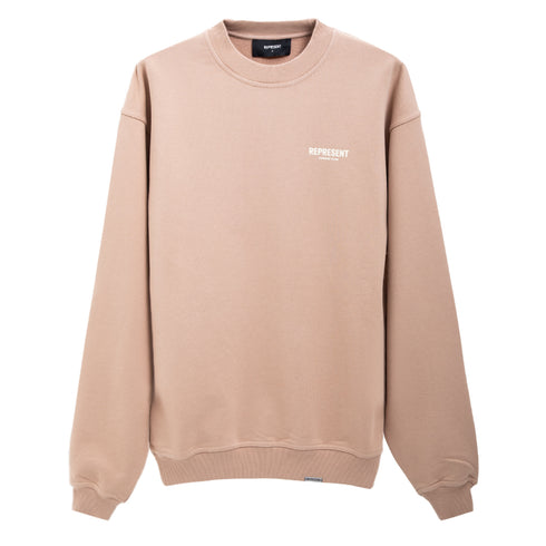 Represent Owners Club Sweater Stucco W23REP_MS4002 Degli Uberti