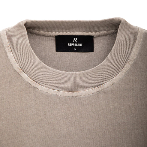 Represent Patron Of The Club T-Shirt Mudstone MLM4274 Degli Uberti