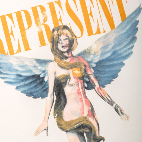 Represent Reborn T-Shirt Flat White MLM434-444 Degli Uberti