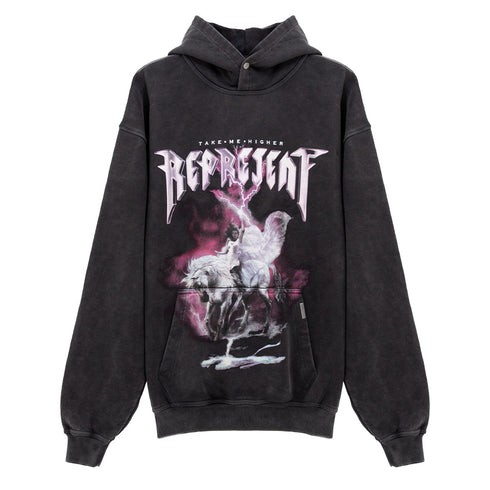 Represent Take Me Higher Hoodie Vintage Grey W23REP_MH4018-20 Degli Uberti