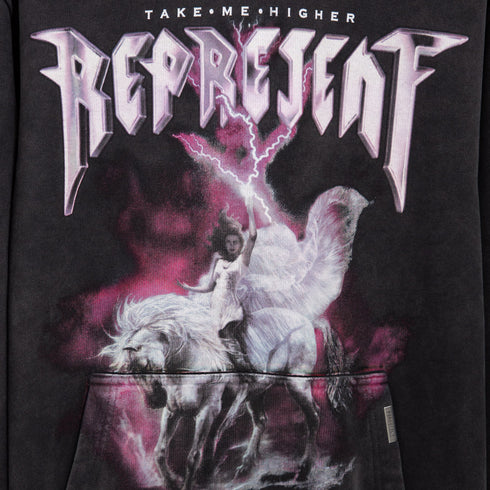 Represent Take Me Higher Hoodie Vintage Grey W23REP_MH4018-20 Degli Uberti