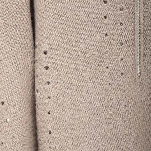 ROA Hiking Mohair Polo Taupe RBMW0289YA25 Degli Uberti