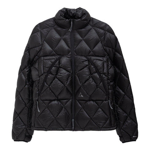 Roa Hiking Nuna 800 Fill Power Hooded Down Jacket Black RBMW0481FA323 2000289805059 Front Degliuberti