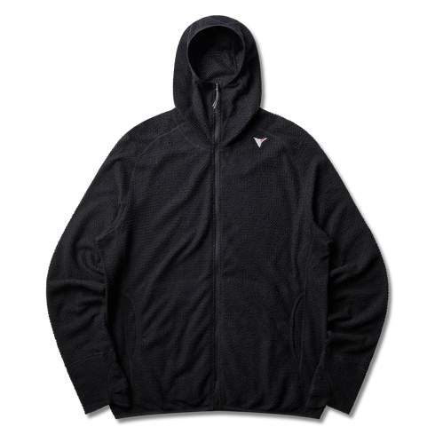 ROA Hiking Awi Thermal Zip Up Hoodie Black YBMW0112FA93 degliuberti 1