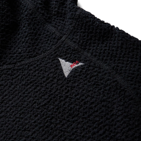 ROA Hiking Awi Thermal Zip Up Hoodie Black YBMW0112FA93 degliuberti 3