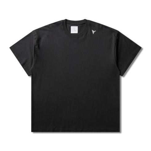 ROA Hiking Logo T-Shirt Washed Black YBUW011JY01 degliuberti 1