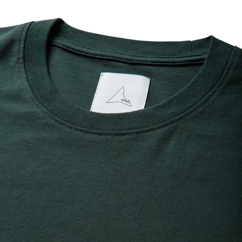 ROA Hiking Logo T-Shirt Washed Black YBUW011JY01 degliuberti 3