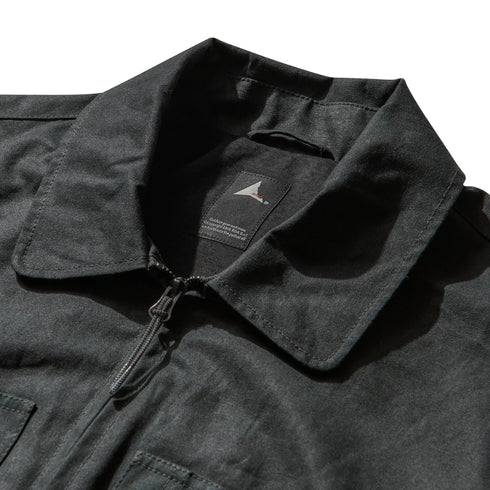 ROA Hiking Pilot Waxed Canvas Jacket Dark Green YBMW0164FA133 degliuberti 3