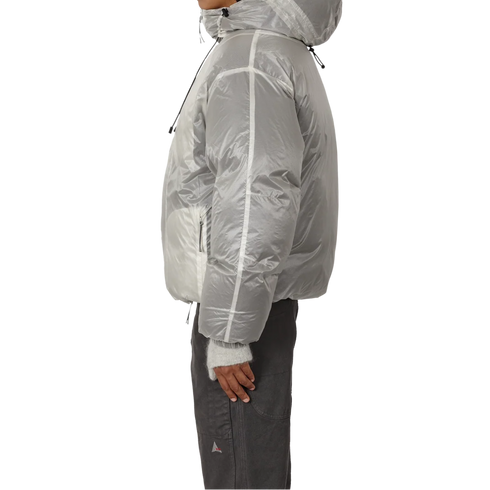 ROA Hiking Smooth 800 Fill Power Down Jacket Dirty White YBUW059FA33 degliuberti 5