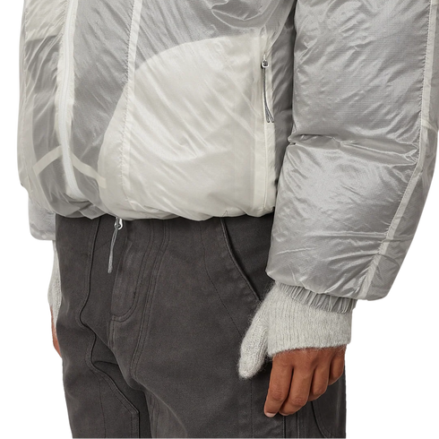 ROA Hiking Smooth 800 Fill Power Down Jacket Dirty White YBUW059FA33 degliuberti 8