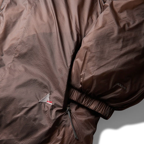 ROA Hiking Smooth 800 Fill Power Down Jacket Light Brown YBUW059FA33 degliuberti 4