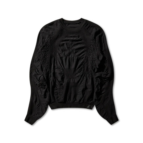 ROA Hiking Wama Merino 3D Seamless Long Sleeve Black YBUW072YA25 degliuberti 1