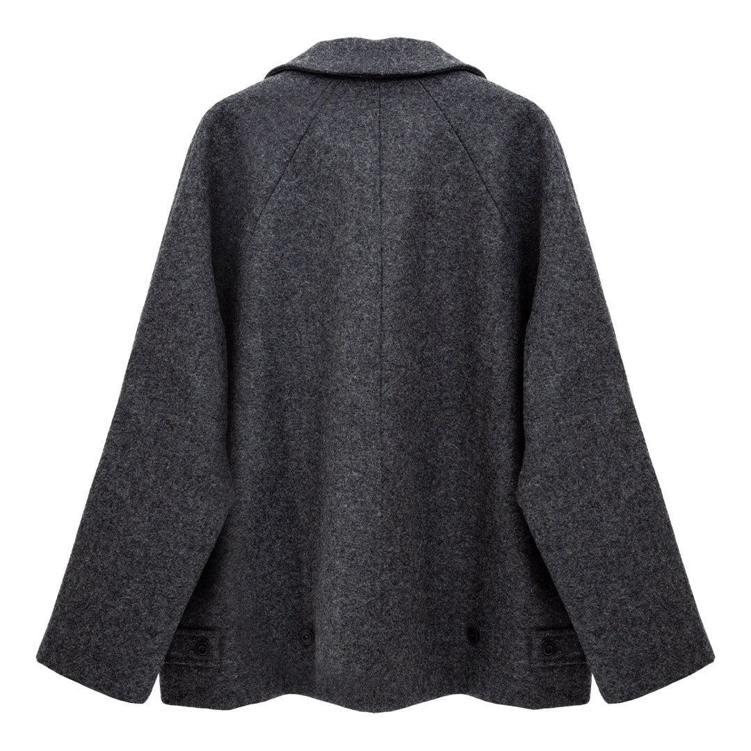 Sage Nation Takeshi Jacket Charcoal – Degli Uberti