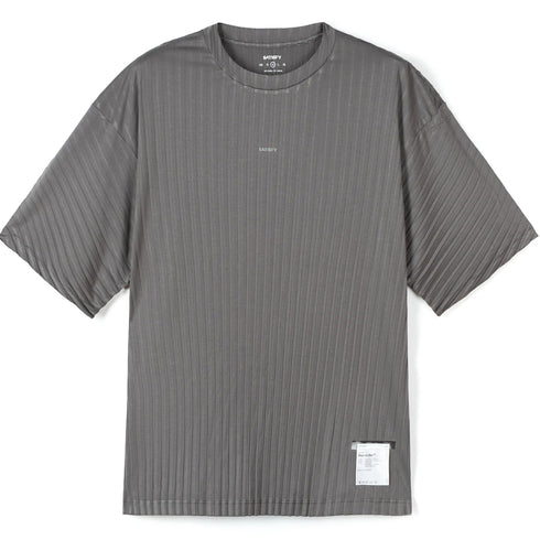 Satisfy AuraLite Pleated T-Shirt Granite Gray 11043-87001 degliuberti 1