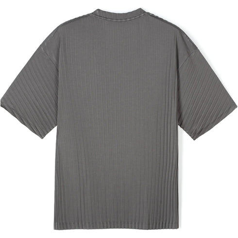 Satisfy AuraLite Pleated T-Shirt Granite Gray 11043-87001 degliuberti 2