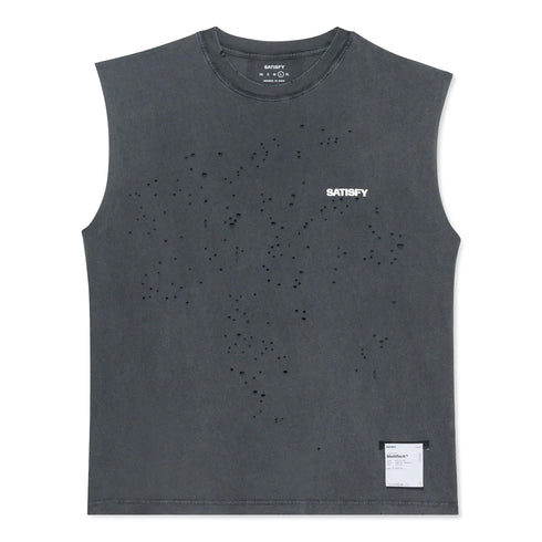 Satisfy MothTech Muscle Tee Aged Black 11005-01A05 degliuberti 1